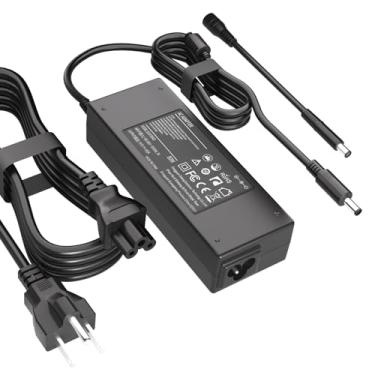 Imagem de Abcurd Cabo De Alimentação Para Dell Optiplex Micro 5070 3070 5090 3080 9020 7050 7010 7040 3050 3040 3020 3090 7060 7070 Adaptador Fonte Mesa Compatível Com Inspiron 7706 7506 Carregador 90 W