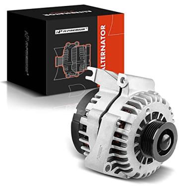 Imagem de A-Premium Alternador Compatível Com Pontiac Aztek 2003-2004 E Buick Park Avenue 1999-2004, Rendezvous 2003-2004, 3,4 L 3,8 L, 125 A 12 V Sentido Horário, Polia De 6 Ranhuras, Substituição Nº 1046440