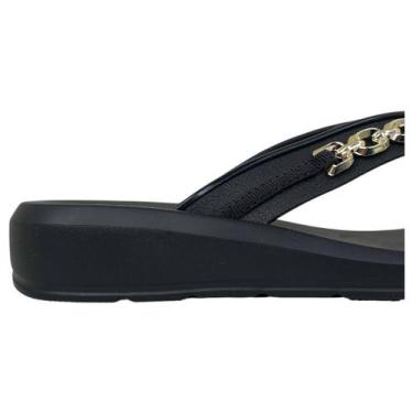 Imagem de Sandália Azaleia Feminina Zoe - 19239, Preto, 37