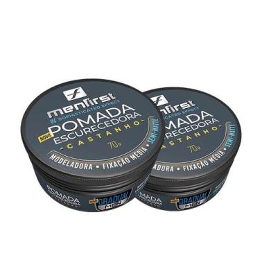 Imagem de Pomada Escurecedora De Cabelos Brancos E Barba 2 unudades - Durall