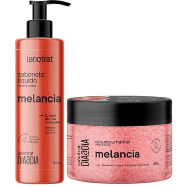 Imagem de Kit Sabonete Liquido + Sais Corpo E Rosto Labotrat Dia A Dia Cheiro De