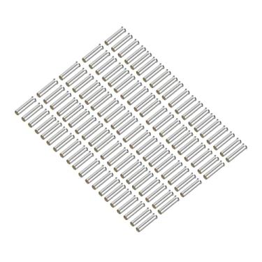 Imagem de Terminal de Fio de Cobre de 100pcs, Terminal Final do Conector de Crimpagem Em Estanho para Cabo Elétrico de 6 mm², Design Redondo de Tubo, para Automação Industrial, Transporte