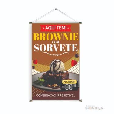 Imagem de Banner pronto Batata Frita BA 504 medida 45x70 cm arte Pronta