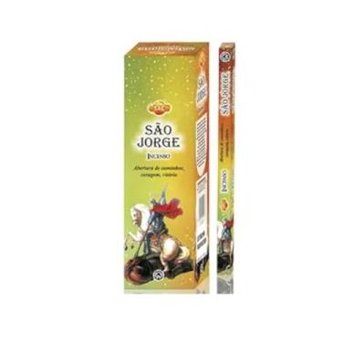 Imagem de Kit de Incensos São Jorge, 6 Unidades, Proteção, Coragem e Força Espiritual