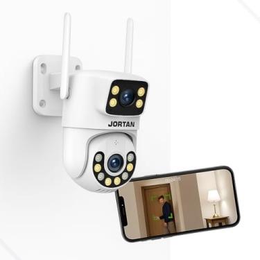 Imagem de "Câmera de Segurança JT A28 Wi-Fi, Visão Noturna, Detecção de Movimento, Áudio Bidirecional, Rotação 360°, IP66, Monitoramento Remoto, Compatível com Android e iOS, Armazenamento Nuvem
