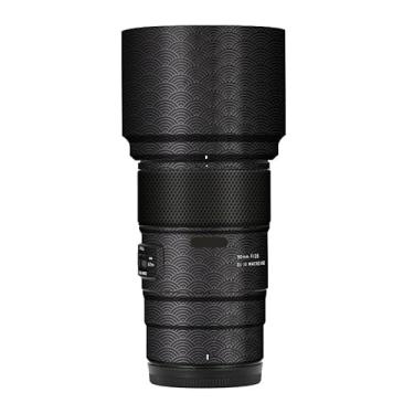 Imagem de Adesivo protetor de câmera de película de vinil para lente para Tamron 90 mm F2.8 adequado para Nikon Z Mount Protector Coat Acessórios 90 2.8 (Nuvens Suspiciosas Preto)