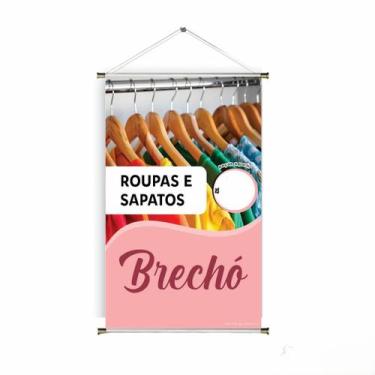 Imagem de Banner pronto Brechó BA 062 medida 45x70 cm arte pronta