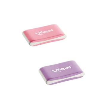 Imagem de Borracha Escolar Essentials Soft Tom Pastel Colorida Maped  Unidade/Ki