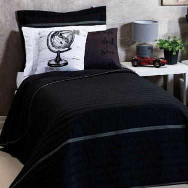 Imagem de Cobre Leito Solteiro Inove Dupla Face 200 Fios 4 Peças - World - Old A