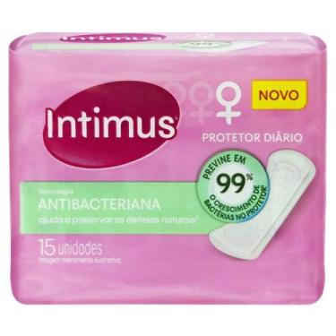 Imagem de Absorvente Intimus Protetor Diário Antibacteriano sem Abas Embalagem c
