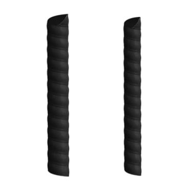 Imagem de MotiveTech Protetor de Tronco de 2 Peças, Protetor de árvore, Portátil, Flexível, Espiral, Protetor de árvore, Preto, Tamanho real