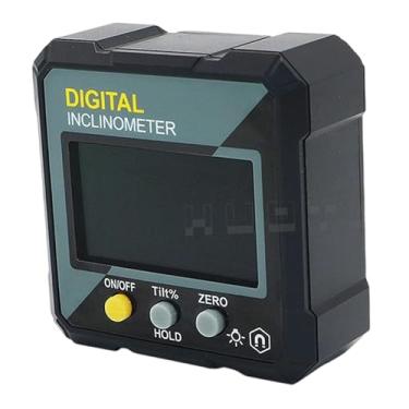 Imagem de Generic Localizador de ângulo digital, inclinômetro, transferidor, medidor de ângulo para ferramentas de medição de marcenaria e máquinas, Style C