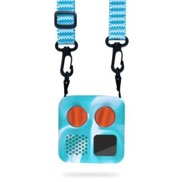 Imagem de Estojo portátil de silicone com alça de ombro para Yoto Mini - Gaga ci