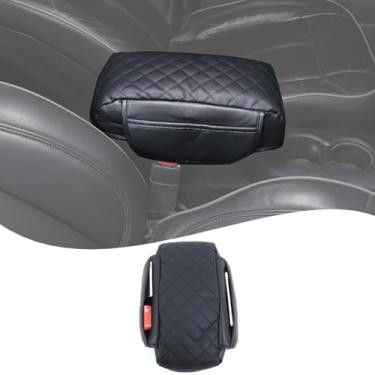 Imagem de Lcojicep Capa de console central compatível com Hummer H3 2005-2009 console central apoio de braço caixa de assento almofada protetor de tampa almofada protetor antiarranhões acessórios de capa
