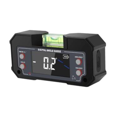 Imagem de oshhni Medidor de ângulo de nível digital, transferidor eletrônico, inclinômetro, medição recarregável para inclinação de automóveis, dutos de garagem
