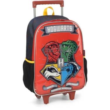 Imagem de Mochila Infantil Com Rodinha Harry Potter G Vermelha 107052