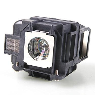 Imagem de SunnyPro V13H010L87 Lâmpada para projetor com invólucro ELPLP87 compatível com Epson PowerLite 520/525W/530/535W / BrightLink 536Wi, EB-520/525W/530/530S/535W/536Wi