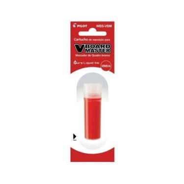 Imagem de Refil Para Marcador Quadro Branco Pilot V-Board Master, vermelho