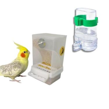 Imagem de Bebedor E Comedor Para Calopsitas Mansa