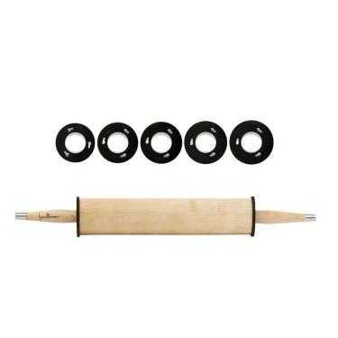 Imagem de Rolo De Massa Macarrão Regulável 55Cm Massari Ghidini