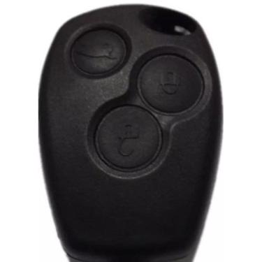 Imagem de Botão Ac Tel 3 Botões Sandero  Frente/Fundo 