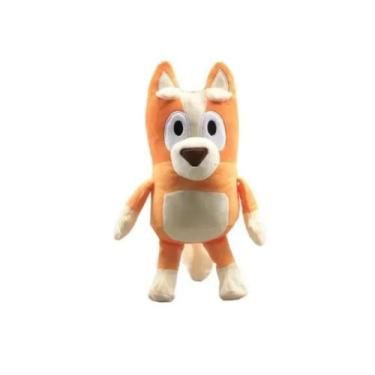 Imagem de Pelúcia Bluey Bingo Coffee Dog 25 cm laranja