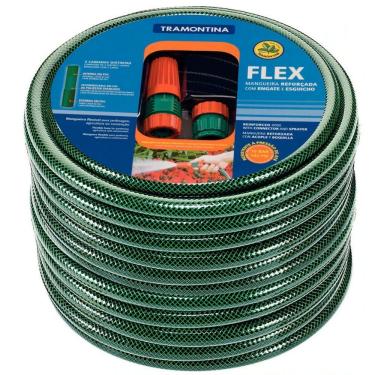 Imagem de Mangueira Tramontina Flex - 20 Metros Verde