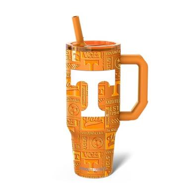 Imagem de Thicc Buddy - Copo de aço inoxidável isolado a vácuo de 1,134 g com tampa e canudo para água - Caneca de viagem compatível com porta-copos - presentes para mulheres e homens ele ela