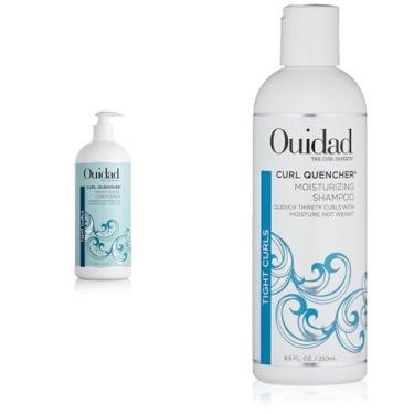 Imagem de Condicionador Ouidad Curl Quencher 1000 ml e shampoo 250 ml