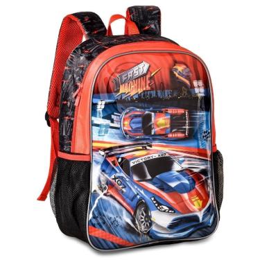 Imagem de Mochila De Costas Carros Fast Machine Clio Fm3467J