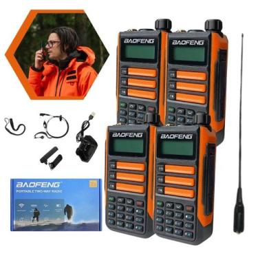 Imagem de Kit 4 Rádios Comunicadores Walk Talk Portátil UV16 - BAOFENG