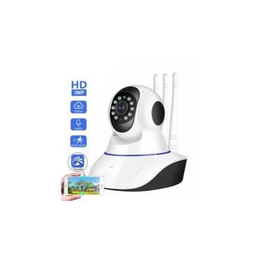 Imagem de Câmera de segurança IP Wifi com 3 antenas - Lightbek Official Store