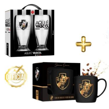 Imagem de Kit 2 Copos Munich Tulipa Chopp Cerveja+1 Caneca Porcelana