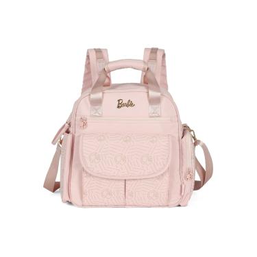Imagem de Bolsa Mochila Maternidade Meninas Barbie Luxcel BS67384 Rosa