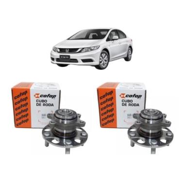 Imagem de Par Cubo de Roda Cofap Traseiro Honda Civic 2.0 Original 2011 2012, TR