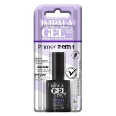 Imagem de Esmalte Impala Gel Plus Primer 2 em 1 Blister 8ml