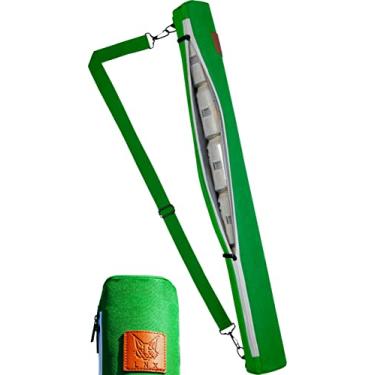 Imagem de Bolsa térmica de golfe LNX 7 – bolsa térmica para bolsa de golfe – armazena até 7 latas perfeitamente em sua bolsa de golfe – mantém as latas frias o dia todo – desliza para dentro e para fora da maioria dos sacos de golfe – coisas de golfe, verde Augusta