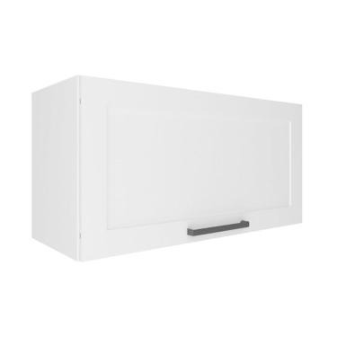Imagem de Armário Aéreo Cozinha Modulado Cz-3316 C- 1 Porta Basculante 80cm Branco - Tecno Mobili