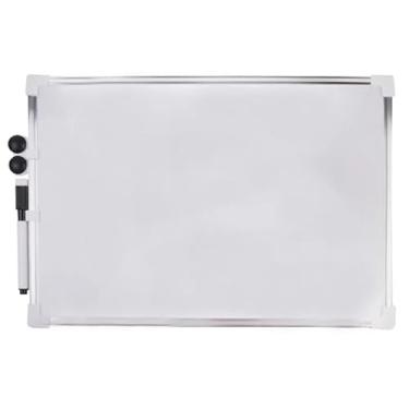 Imagem de Lousa Quadro Branco Magnético Moldura Alumínio Com Caneta Apagador E Imã Para Recados 30x40/35x50(30x40)