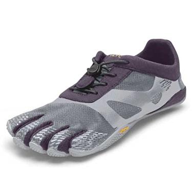 Imagem de Vibram Cinco dedos femininos, KSO EVO Crosstraining, Cinza/roxo, 6-6.5