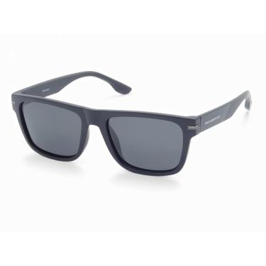 Imagem de Óculos de Sol Casual Polarizado Masculino Polo London Club, Lente UV400 Kit contém Case Couro ECO (Preto)