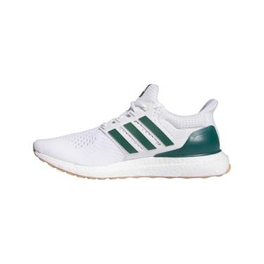 Imagem de adidas Ultraboost 1.0 Tênis masculino, Branco/verde universitário/chiclete, 46