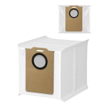 Imagem de [Pacote com 2] Sacos de pó para aspirador de pó MONSGA MS1 MAX, sacos de reposição para coleta de pó adequados para Ultenic T10 Lite para Liectroux M70 Pro para BPMIO B15 Plus para Lubluelu L15 Plus