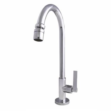 Imagem de Torneira de Mesa para Cozinha Cromado Long Perflex