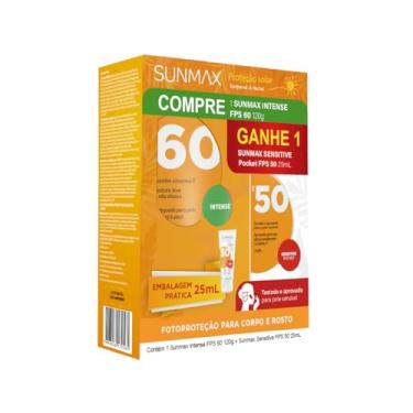 Imagem de Kit Sunmax Intense 120g + Sens 25ml Fps50