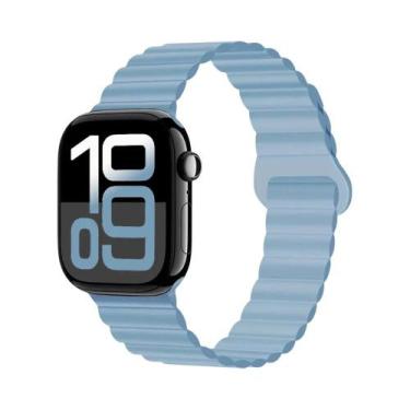 Imagem de Pulseira De Silicone De 49mm 46mm 42mm Para Apple Watch Ultra 2 1 45mm