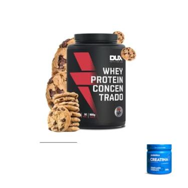Imagem de Kit Whey Protein Concentrado 900g Butter Cookies + Creatina Pura Monohidratada 300g