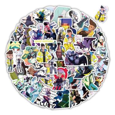 Imagem de Conjunto de adesivos Anime Edge Walker Vinyl Cartoon Anime 60 unidades