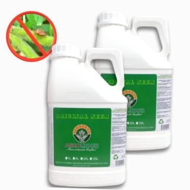 Imagem de Óleo De Neem Galão 5L / 2 UNI 10 LITROS(Rende Até 3.000 Litros )- Agro