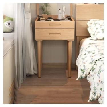 Imagem de SPXMQSS Vaidade de maquiagem com luzes, pequena mesa de maquiagem com 3 modos de iluminação com brilho ajustável, mesa de maquiagem com gavetas, adequada para escrivaninha/penteadeira/mesa de